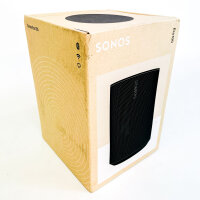 Sonos Era 100 Smart Speaker, 200W, Wi-Fi/Bluetooth, Alexa-kompatibel, Stereo, 15kHz, Schwarz, Tischgerät, Kunststoff