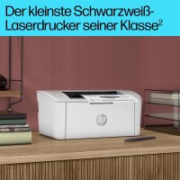 HP LaserJet M110w Monolaserdrucker, WLAN/USB, AirPrint, App-Steuerung, 20 S./Min., 600x600 dpi, netzwerkfähig, 220-240V