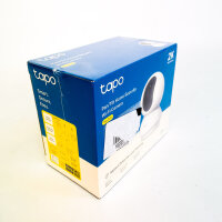 TP-Link Tapo C210 WiFi IP Camera, 3 MP, Pan/Tilt, 2-Way Audio, 9 m Night Vision, microSD up to 256 GB, White