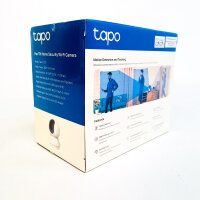 TP-Link Tapo C210 WiFi IP Camera, 3 MP, Pan/Tilt, 2-Way Audio, 9 m Night Vision, microSD up to 256 GB, White