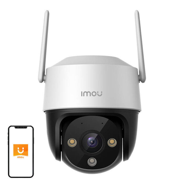 IMOU Cruiser SE+ IPC-K7CP-3H1WE1 Outdoor WiFi PTZ Camera, 3MP, 3.6mm, IP66, 355° Pan, 90° Tilt, 30m Night Vision, 2-Way Audio