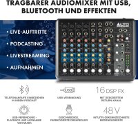 ALTO TrueMix 800FX Audiomixer, 4...