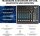 ALTO TrueMix 800FX Audio Mixer, 4 XLR microphone inputs, USB interface, Bluetooth, effects, ideal for podcasts, recording, live performances, DJs