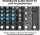 ALTO TrueMix 800FX Audio Mixer, 4 XLR microphone inputs, USB interface, Bluetooth, effects, ideal for podcasts, recording, live performances, DJs