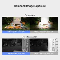 EZVIZ C90 Dual 4MP WiFi Outdoor Camera, Dual Lens, 360° Panoramic View, 40m Color Night Vision, AI Detection, Auto-Zoom, Active Defense