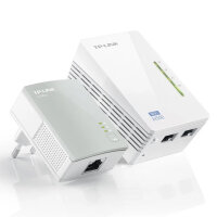 TP-Link TL-WPA4220KIT, 2-pack, WLAN Powerline Extender...