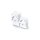 TP-Link TL-WPA4220KIT, 2er Set, WLAN Powerline Extender Kit, Netzwerkadapter, 600 Mbit/s, 2 LAN-Ports, Plug & Play