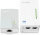 TP-Link TL-WPA4220KIT, 2er Set, WLAN Powerline Extender Kit, Netzwerkadapter, 600 Mbit/s, 2 LAN-Ports, Plug & Play