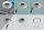 Ergovent Rondo-100 ventilation valve 100 mm, frameless, round, plasterable, magnetic disc valve, paintable diffuser