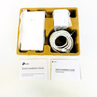 TP-Link TL-WPA7817 KIT Powerline-Adapter, AV1000, WiFi 6 AX1500, Dual-Band, Gigabit-LAN, Plug & Play, HomePlug AV/AV2 kompatibel
