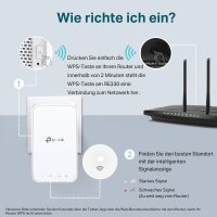 TP-Link RE330 AC1200 Mesh-WLAN-Repeater, WLAN-Verstärker mit App-Steuerung und Signalstärkeanzeige