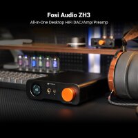 Fosi Audio ZH3 DAC-Kopfhörerverstärker,...