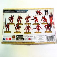 Games Workshop Warhammer 40,000 Age of Sigmar 99129915090 Blades of Khorne Bloodletters 10 Miniatures Tabletop Kit