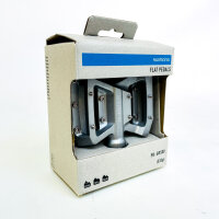 Shimano PD-GR500 platform pedals, flat pedals, silver, for downhill, trail, enduro, non-slip, durable