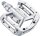 Shimano PD-GR500 platform pedals, flat pedals, silver, for downhill, trail, enduro, non-slip, durable