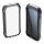 NEUTRON PNSBLK Solar-Powerbank 10000 mAh, IPX65, USB-C, Camping-Taschenlampe, Solarladegerät Outdoor, Schwarz