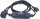 AS-Schwabe 45222 PRCD extension cable 3m, 230V/16A, 3500W, residual current circuit breaker, IP44, 30mA, black