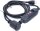AS-Schwabe 45222 PRCD extension cable 3m, 230V/16A, 3500W, residual current circuit breaker, IP44, 30mA, black