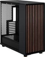 Fractal Design North XL FD-C-NOR1X-01 Full-Tower Gaming Case, Real Wood Front, High Airflow, Anthracite, Black Mesh