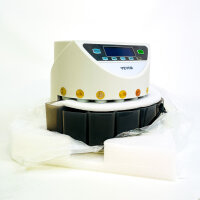 VEVOR KSW550-1 Coin Counting Machine, 220–240V, 20W, LCD Display, Counts up to 850 Coins, Euro Coin Sorter