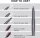 Xoali ND-02 elektrischer Nagelfräser 25.000 U/min, 12-in-1 Set, einstellbare Geschwindigkeit & Richtung, für Gel- & Acrylnägel, Star Grey