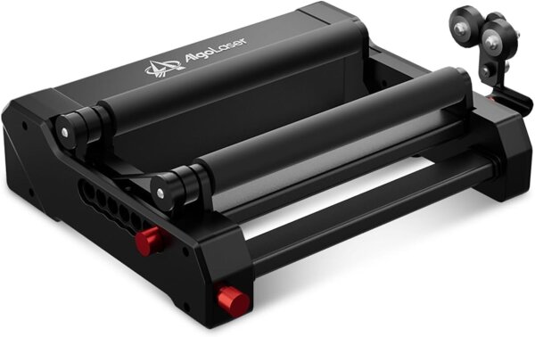 Algolaser RR2 rotary roller, 8-24V, 360° adjustable Y-axis, for laser engravers, mugs & bottles, compatible with Alpha/DIY kit