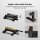 Algolaser RR2 rotary roller, 8-24V, 360° adjustable Y-axis, for laser engravers, mugs & bottles, compatible with Alpha/DIY kit