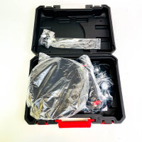 Set of 2 professional suction cups, 200 mm, 200 kg load capacity, with case, for glass, tiles, marble, granite, assembly & construction