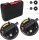 Set of 2 professional suction cups, 200 mm, 200 kg load capacity, with case, for glass, tiles, marble, granite, assembly & construction