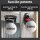 Set of 2 professional suction cups, 200 mm, 200 kg load capacity, with case, for glass, tiles, marble, granite, assembly & construction