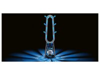 SILVERCREST 472093, 35W, Bladeless Pedestal Fan, Black, Quiet, Modern Design, Wind Machine