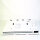 Intuis CHAMANE M198115, Electric heating body, 1500 W, 230 V, IP24, horizontal, white