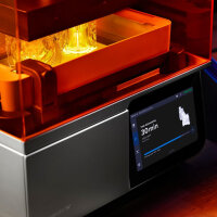 Formlabs Form 4B 3D-Drucker Basispaket, MSLA-Technologie, 100–240V, 4,3A, Schutzklasse I, schwarz/orange