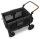 WONDERFOLD W4 Luxe Stroller, 4-seater, foldable, push/removable canopy, height-adjustable handle, foot brake, black