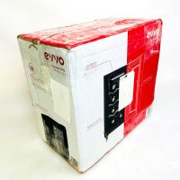 EVVO VT8 Wine Cooler, 8 Bottles, 21l, LED Lighting, Double Glass Door, Quiet, Black