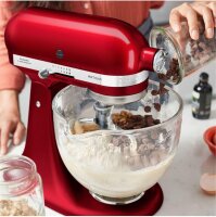 KitchenAid Artisan Premium KSM185, 5KSM185PSECA, Food Processor 4.8 l, Stainless Steel Bowl, Stand Mixer, Apple Red