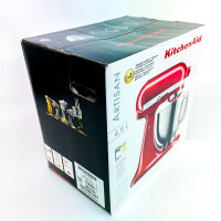 KitchenAid Artisan Premium KSM185, 5KSM185PSECA, Food Processor 4.8 l, Stainless Steel Bowl, Stand Mixer, Apple Red