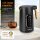 CAREHABI HHB6701D Kettle 1.7L, Stainless Steel, Temperature Control, Digital Display, Black/Gold
