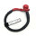 Factor 55 00066 Soft shackle 9.5mm x 25.4cm, off-road winch accessory, extremely durable, red/black