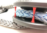Factor 55 00264 pulley, for 8–12 mm synthetic rope, 97.9 kN breaking strength, incl. UHMWPE soft shackle