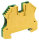 Weidmüller WPE 6 terminal block, 50 pieces, protective conductor, 1010200000, for electrical installations and industrial equipment