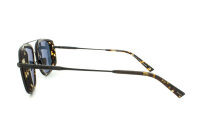 Davidoff DAPS119-02 Unisex Sunglasses, Titanium, Polarized, Black Frame, Dark Blue Lenses, 54x18x145 mm