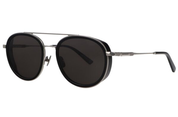Davidoff DAPS118-01 Mens Sunglasses, Titanium, Polarized, Black Frame, Tinted Lenses, 54 mm Lens, 20 mm Bridge, 145 mm Temples