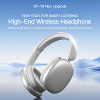 STEREO SY-T9 Over-Ear Bluetooth 5.3 Headphones, Wireless,...
