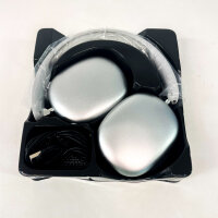 STEREO SY-T9 Over-Ear Bluetooth 5.3 Kopfhörer, kabellos, Stereosound, USB-C, inkl. Ladekabel, silber