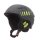 rh+ IHX602618 Unisex Ski- und Snowboardhelm, XS/M, mattschwarz, Farbverlauf Acid Green zu Schwarz, leicht & sicher
