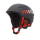 rh+ IHX602619 Ski- und Snowboardhelm Unisex XS/M, matt schwarz-rot, Belüftung, verstellbarer Kinnriemen