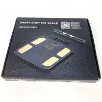 Smart Body Fat Scale FG2420UWB-A, 8 electrodes, large LED display, 8 measurements, G-sensor, non-slip silicone feet, body analysis scale