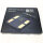 Smart Body Fat Scale FG2420UWB-A, 8 electrodes, large LED display, 8 measurements, G-sensor, non-slip silicone feet, body analysis scale