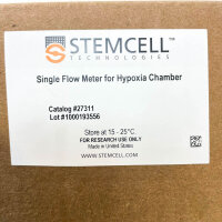 Embrient 27311 Single Flow Meter, Präzisions-Durchflussmesser für Hypoxiekammer, Gasflussregelung, kontrollierte Sauerstoffumgebung